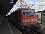 Wieder einmal hab ich die Freiburger 111 060 auf der Rheintalbahn angetroffen.