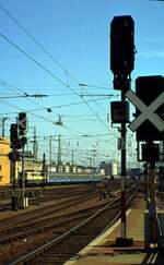 111 mit Lufthansazug, 1.Varante mit Siberlingen und Beshriftung unterhalb der Fensterleiste in Mannheim.