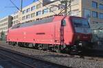 SEL 120 143 steht am 19 September 2025 in Göppingen und hat ein Pantograf gehoben.