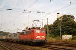 Ambrogio-KLV mit 140 261 passiert K�ln West am 21 Mai 2005.