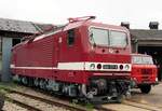 243 117-9 im Eisenbahnmuseum Weimar am 05.08.2016.