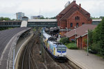 DB/metronom: ME 146-02 mit RB 31 nach L�neburg in Hamburg-Harburg am 9.