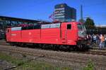 Am 19 September 2019 wurde SEL 181 218 in Göppingen während die Märklin-Tage  GÖPPINGEN  getauft.