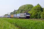 SBBCI 189 282 passiert mit der Busto-Shuttle Dordrecht-Bezuydendijk am 18 Mai 2019.