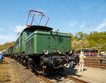 Die E 94 080, ex DB 194 080-8, am 30.04.2017 im Eisenbahnmuseum Bochum-Dahlhausen.