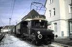 Lok EL  Lina  Baujahr 1902 von AEG Fabrik Nr.160 L�P 5,80m in Trossingen Stadt zum Jubil�um 100 Jahre Trossinger Eisenbahn am 13.12.1998.