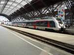 442 313-4;  9 430 9 442 313-4 D-ABRM von Abellio in der Halle des Hbf Leipzig am 15.05.2017.