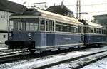 T 5 Baujahr 1956 von MF Esslingen/SSW Fabrik Nr.24 836, L�P 12,30m und T 6 Baujahr 1968 von Rastatt Fabrik Nr.