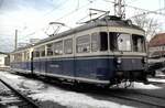 T 5 Baujahr 1956 von MF Esslingen/SSW Fabrik Nr.24 836, L�P 12,30m und T 6 Baujahr 1968 von Rastatt Fabrik Nr.