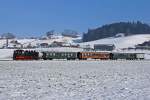 VHE: Winterdampf in der Region Oberaargau.