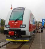   Von dem slowakischem Hersteller ZOŠ Vrútky wurde der Niederflur-Dieseltriebzug ZSSK 861 014-3 „REGIOMOVER“ (95 56 7 861 014-3 SK- ZSSK) für die ZSSK 