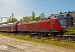 Ein sehr freundlicher Lokf�hrer auf der DB 146 004-7 mit dem RE 9, der auch abgelichtet werden wollte.