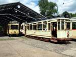 Straßenbahn / Stadtverkehr; Wehmingen, ex Den-Haag-Utrecht;     T 2 Nr.839 von La Brugeoise Baujahr 1929 im Straßenbahnmuseum Wehmingenam 15.06.2014.