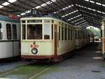 Straßenbahn / Stadtverkehr; Wehmingen, ex Den-Haag-Utrecht;     T 2 Nr.839 von La Brugeoise Baujahr 1929 im Straßenbahnmuseum Wehmingenam 15.06.2014.