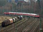 Zuglok 111 015-4 und Schublok 111 009-7, der Grund die Probleme mit dem Bombardier Talent 2.