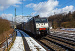 Die an die SBB Cargo International AG vermietete MRCE Dispolok ES 64 F4 - 091 bzw.