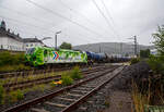 Bei Regen „Unterwegs mit �kostrom“, die SIEMENS Smartron 192 031-3 (91 80 6192 031-3 D-RHC), bzw.