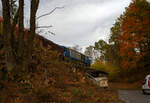 Die an die KSW vermietete 272 409-4 / D21 (92 80 1272 409-4 D-BE) der Bentheimer Eisenbahn, ex Rurtalbahn V 204 (92 80 1272 409-4 D-RTBC), eine Vossloh G 2000 BB (mit symmetrischem Führerhaus),