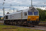 Die 077 025-0 (92 87 0077 025-0 F-DB) der DB Cargo AG, ex ECR 77 025 (Euro Cargo Rail SAS), steht am  04.09.2020 in Koblenz-Lützel.