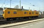 Turmtriebwagen DB 708 332 Netz Instandhaltung 99 80 9 436 840-6 D-DB Ulm am 22.03.2024.