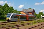 Ein Stadler GTW 2/6 der Hellertalbahn als RB 96 (Zug-Nr.