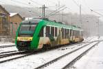   Noch in Farbgebung und mit der NVR-Nummer der vectus, aber nun zur HLB Hessenbahn GmbH gehörend, fährt der VT 253 (95 80 0648 153-4 D-VCT / 95 80 0648 653-3 D-VCT) als RB 95