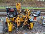 Plasser & Theurer Kleinstopfmaschine der Fa.