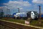 Die an die LOKOMOTION Gesellschaft f�r Schienentraktion mbH (M�nchen) vermietete Stadler EURO 9000 - 2019 310-2 (90 80 2019 310-2 D-ELP) der ELP - European Loc Pool AG (Frauenfeld/CH) steht am 02