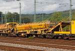 Materialf�rder- und Siloeinheit MFS 100, der Schweerbau abgestell am 28.08.2011 in Betzdorf/Sieg