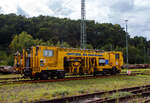 Die selbstverladbare halbautomatische Nivellier-, Hebe-, Richt- und Stopfmaschinen (Zweiwege-Stopfmaschine), D-SPAG 99 80 9622 001-2 „Zicke“ (SPITZKE Maschine 068), ex 97 43 43 510 10-9,