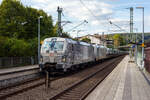 Die an die TX Logistik AG, Troisdorf  (zur Mercitalia Group geh�rend) vermietete SIEMENS Vectron AC 193 997-4 „Wir bringen die Kraft von 8.500 Pferden auf die Schiene“ (91 80 6193 997-4