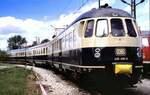 430 406-9 bei der Ausstellung 100 Jahre elektrische Lokomtive in München-Freimann am 25-05-1979.