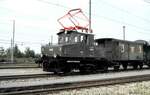 E 69 02 mit Nebenbahnzug bei der Jubiläumsparade 150 Jahre Deutsche Eisenbahn in Nürnberg am 14.09.1985.