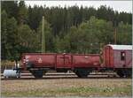 Der DB (Deutsche Bundesbahn) Omm 52 mit der Nummer 866 610.