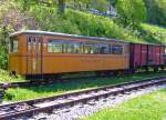 1.000mm vierachsige Triebwagenbeiwagen MME VB  4, ex IBL VB 4 -(Inselbahn Langeoog, Langeoog) der MME  M�rkische Museums-Eisenbahn e.V.