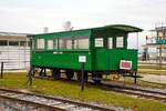   Der halboffene 2.Klasse Personenwagen mit Plattform Nr.