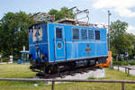 Die Berglokomotiven 11 (Zahnradlokomotive) der Bayerische Zugspitzbahn AG als Denkmal beim Verkehrszentrum des Deutschen Museums in M�nchen am 16.06.2018.