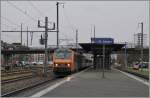 Die SNCF BB 26 146 fäht mit ihrem TER 200 96264 ohne Halt durch Basel St.Johan und wird in Küzre ihre Heimat erreichen.