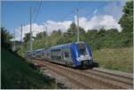 Der SNCF Z 24618  Computermaus  in seiner SNCF Ursprungsfarbgebung als TER auf der Fahrt nach Genève zwischen Russin und Satigny.

2. August 2021