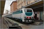 Die FS E 403 005 ist mir ihrem Nachtzug aus Salerno pünktlich an ihrem Ziel in Torino PN angekommen.
10. März 2016