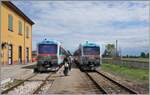 Die beiden TPER Regionale 90326 und 90325 kreuzen sich in Brescelo-Viadana.
