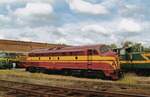 Ex-CFL 1603 ist etwas heruntergekommen, aber soll ein frische Lackierung bekommen und steht während ein Offener Tur Tag am 17.Augustus 2024 ins PFT-TSP Museum Retrotrain in Saint-Ghislain.