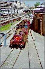 Die CFL 3613 in einem fragw�rdigen Zustand in Luxembourg.