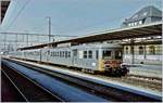 Ein  Moulinex , genauer gesagt zwei; CFL Elektrotriebwagen 255 mit einem Schwesterfahrzeug in Luxembourg am 13. Mai 1998  
