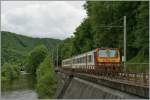 Meine Antwort auf Armins Zugsuchbild: Hier ist der  Z2  2004 auf der Fahrt nach Wiltz fast an der selben Stelle zu sehen wo Armin einen gleichen Triebzug aus luftiger H�he eine gute Stunde sp�ter