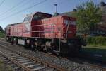 KRIS, auch 6508 genannt, sonnt sich am 4 Juli 2026 ins Bahnhof von Puurs.