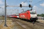 Damals: FYRA 186 122 treft am 26 Juni 2012 in Breda ein.
