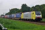 ERS 189 202 durchfahrt Dordrecht-Zuid am 23 Juli 2016.