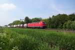 KLV mit 193 355 passiert Dordrecht-Bezuydendijk am 18 Mai 2019.