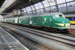 Museumstriebzug 766 steht am 4 November 2017 in Amsterdam Centraal anl�sslich der Offener Tur Tag bei das Bw Watergraafsmeer.